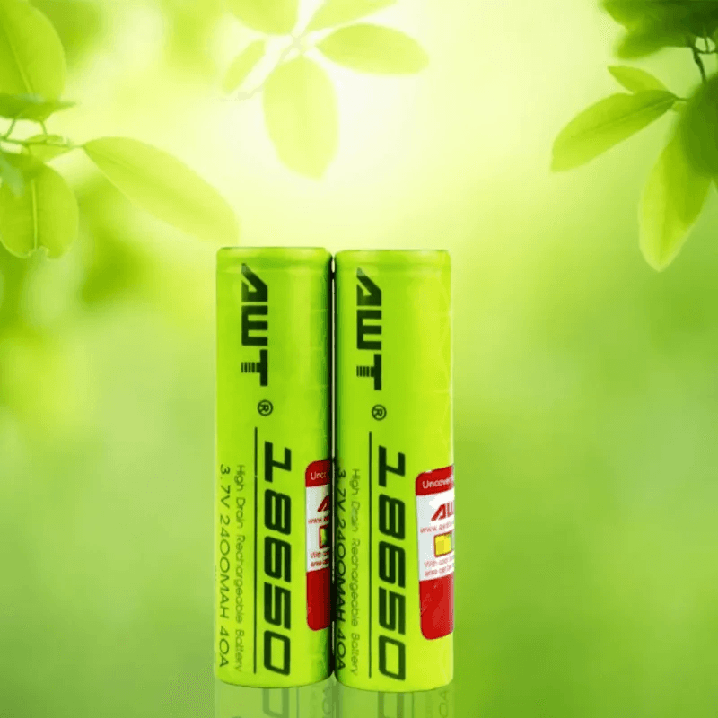 2 x AWT 18650 2400MAH 40A 3.7V